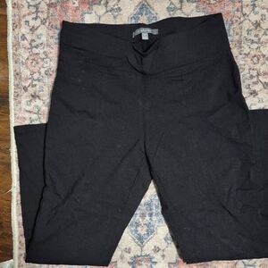 DAISY FUENTES PULL ON STRETCH CROPPED DRESS PANT size Medium